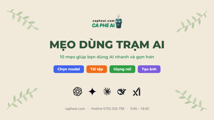 Ảnh bìa 10 mẹo dùng Trạm AI hiệu quả cho người mới