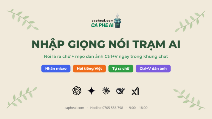 Ảnh bìa hướng dẫn nhập giọng nói Trạm AI
