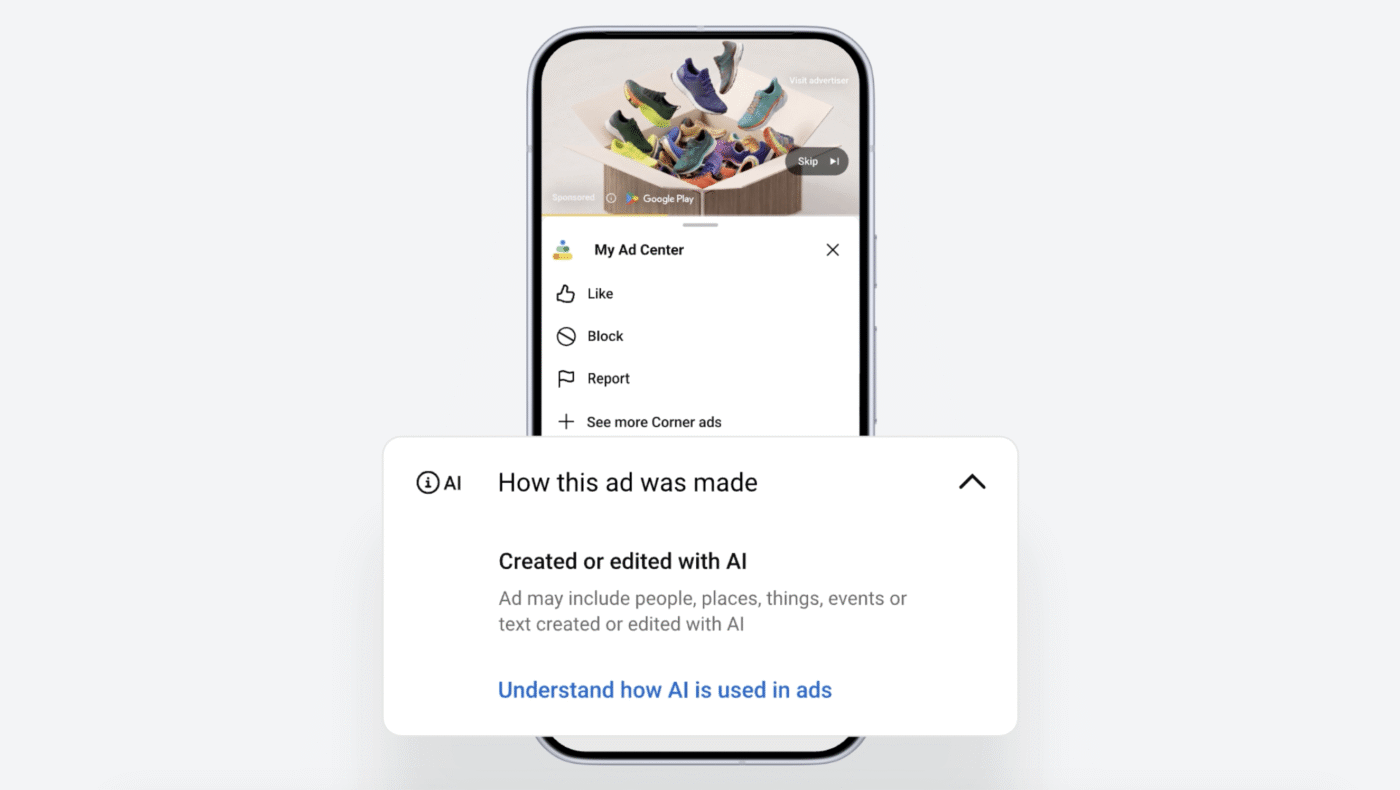Google gắn nhãn quảng cáo do AI tạo ra trên Search, Discover và YouTube