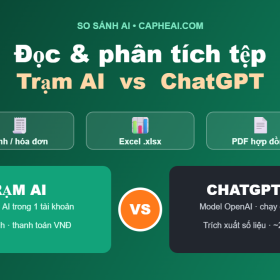 So sánh đọc file Trạm AI và ChatGPT: test OCR, Excel, PDF